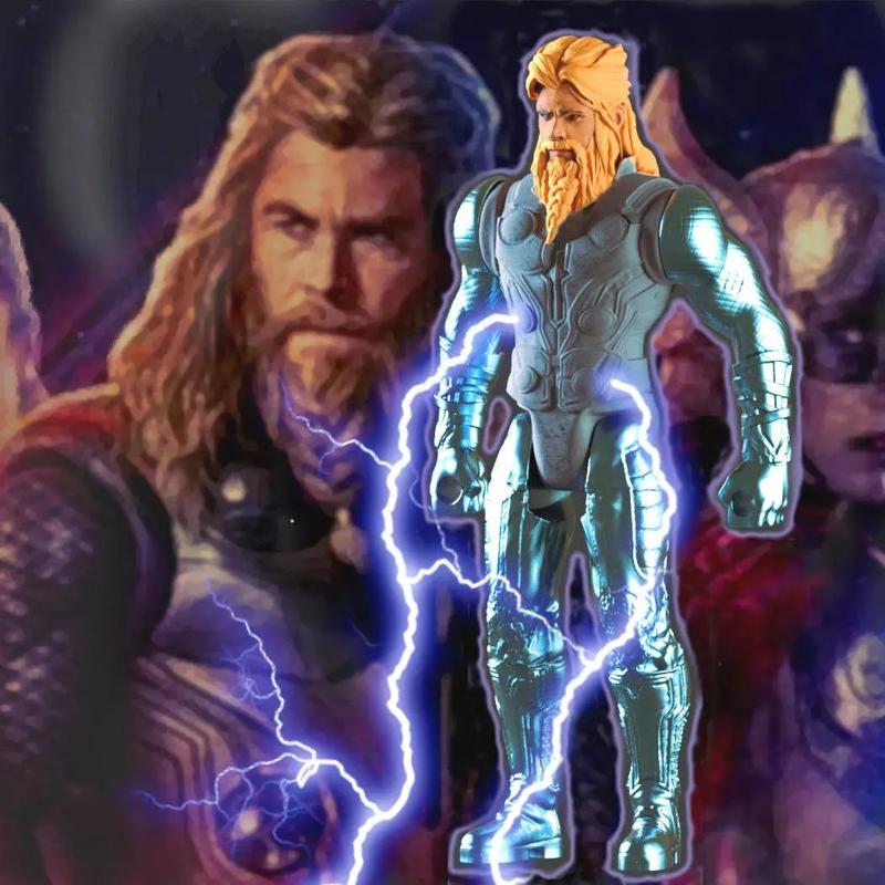 artIculated thor from the movie thor love and thunder