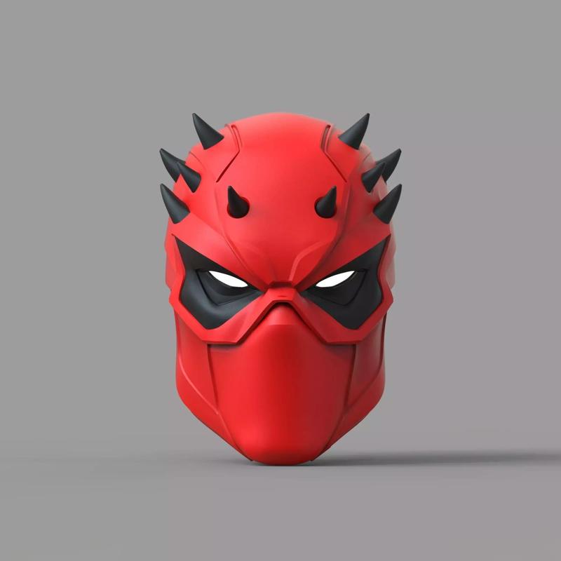 Red Hood Gotham Knights Demon Variation 1 Wearable Helmet