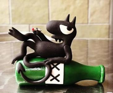 Fanart Luci - 3D figurine of the little devil of Disenchantment /luci disenchantment