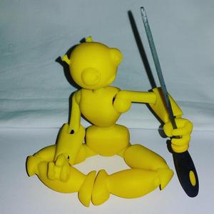 SETH - 3D Printed Jointed Robot (Easy Print Slic3r Settings)