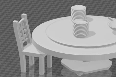 Chinese/Cantonese Restaurant Set 28mm