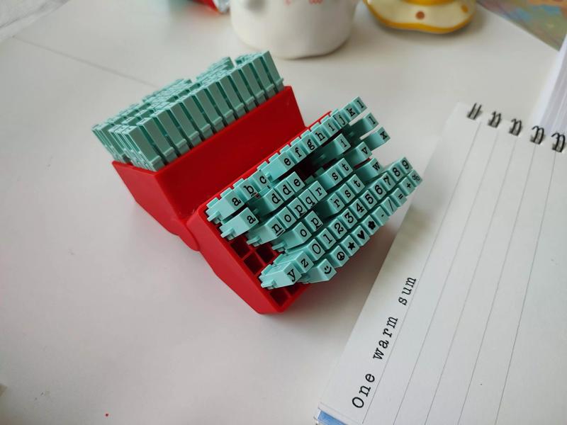 Small Stamp Holder and Organizer