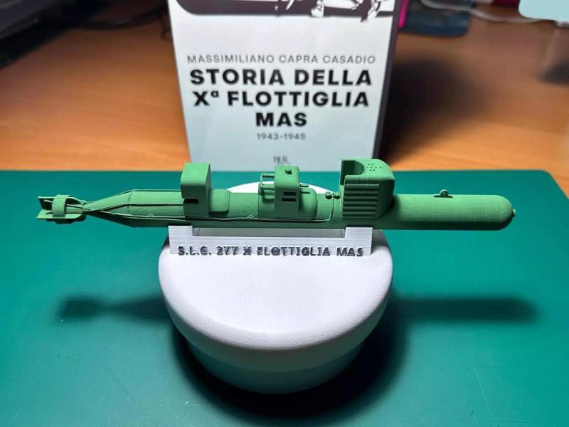 Siluro a lenta corsa Maiale - WW2 Italian Slow Course Torpedo