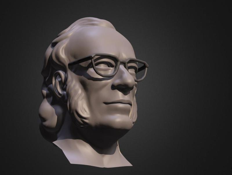 Bust of Isaac Asimov