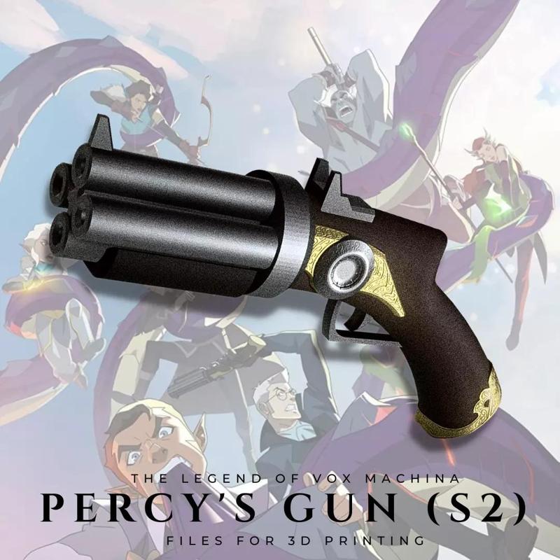 Percy Gun from The Legend of Vox Machina S2