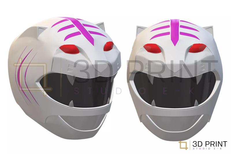 Power Rangers Wild Force White Ranger helmet
