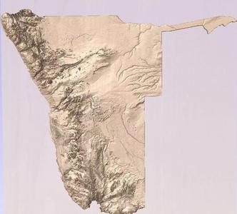 Namibia Terrain 3D Elevation Model - Exquisite Landscape