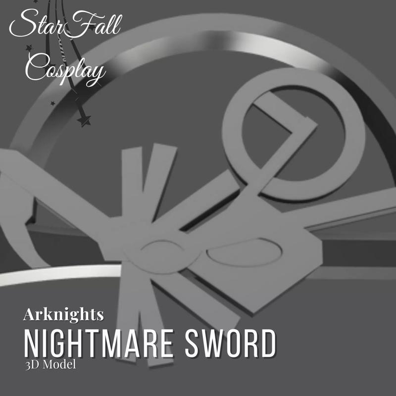 Nightmare Sword 3D Model Arknights