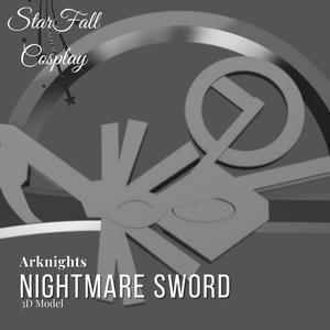 Nightmare Sword 3D Model Arknights