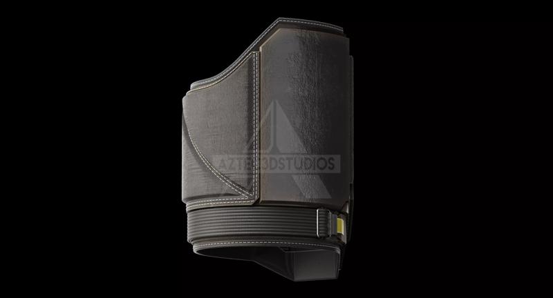 The Batman 2022 Bicep Armor for 3D Printing Cosplay STL