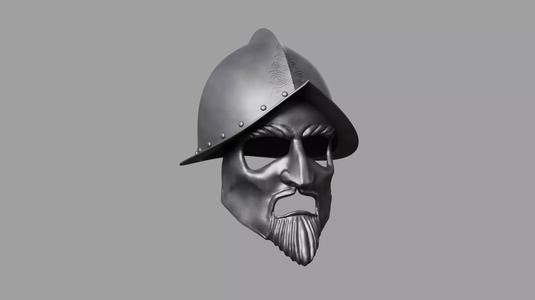 Telmarine Helmet with Mask - Narnia