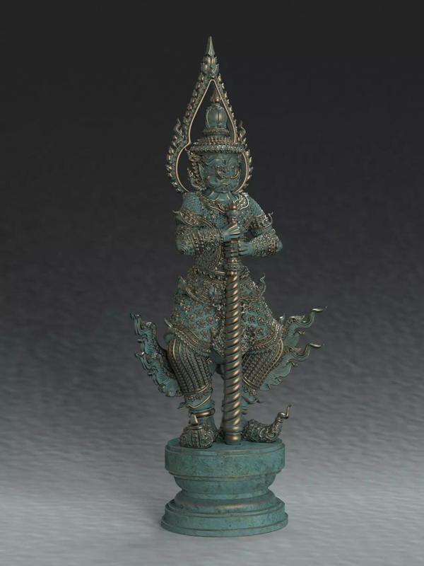Tao Wessuwan Vol-03 Thai Art for  3D print model