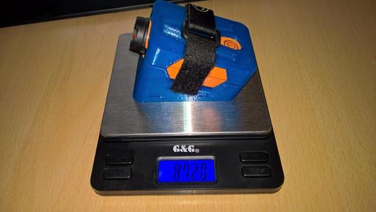 ZMR250 RunCAM2 Mount Zip-Tie Wegdestrap Klett Kabelbinder