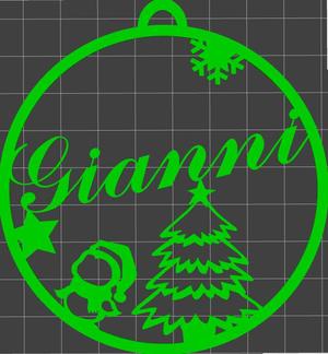 Gianni" Christmas bauble