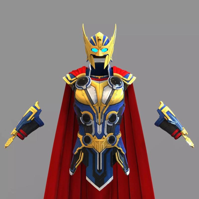 Thor Love and Thunder Wearable Full Body Armor with Helmet