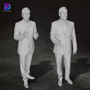 Breaking Bad Better Call Saul Goodman Figure 3D Print Model