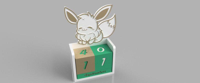 Calendario Eevee
