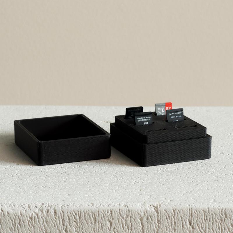 Micro SD Card Case with 6 slots