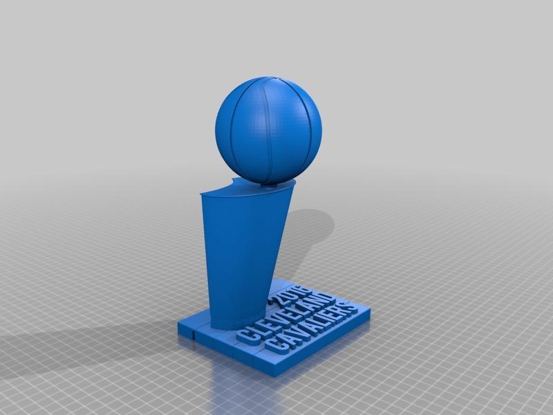 2016 Cleveland Cavaliers Championship Trophy