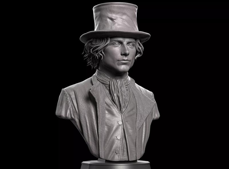 Wonka-Timothee Chalamet Bust