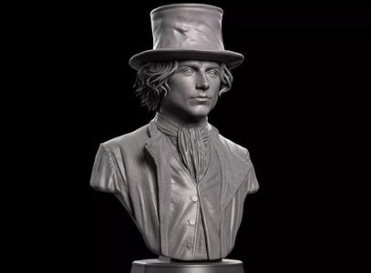 Wonka-Timothee Chalamet Bust