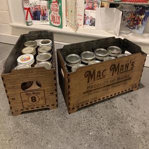 Canning Jar crate