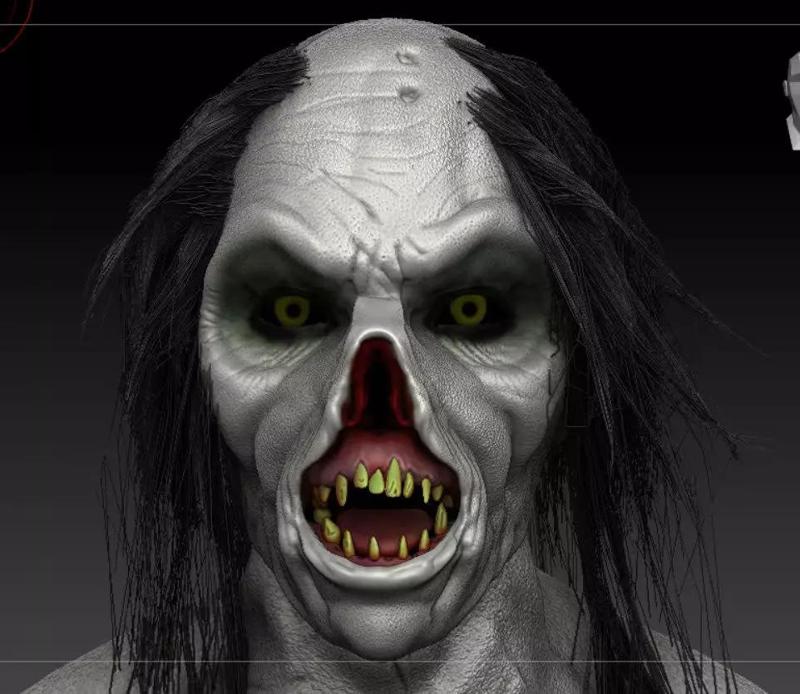 Insidius Keyface Demon lifesize Bust
