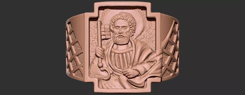 Fishermans Ring of Pope Leo XIV