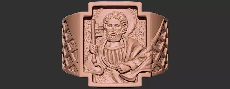 Fishermans Ring of Pope Leo XIV