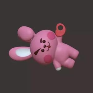 BT21 Keychain Bag Charm - Hanging Cooky