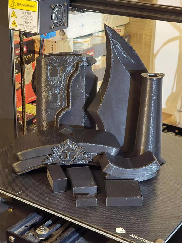 3D Print - Cosplay Weapon - Dagger - Dolch
