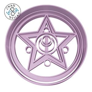 Cosmic Heart - Sailor Moon - Cookie Cutter - Fondant - Polymer Clay