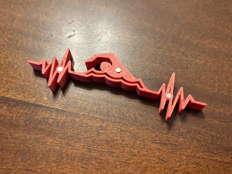Remix - swim, bike, run with small magnets