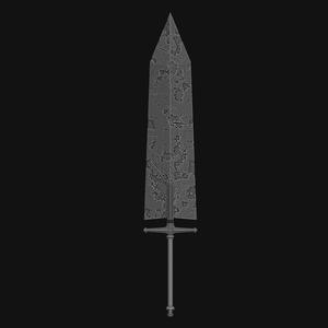 Asta Demon Slayer Sword - Black Clover Cosplay Weapon