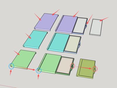 TN Notebook Expansion Accessory | Drawer Palette Watercolor Box