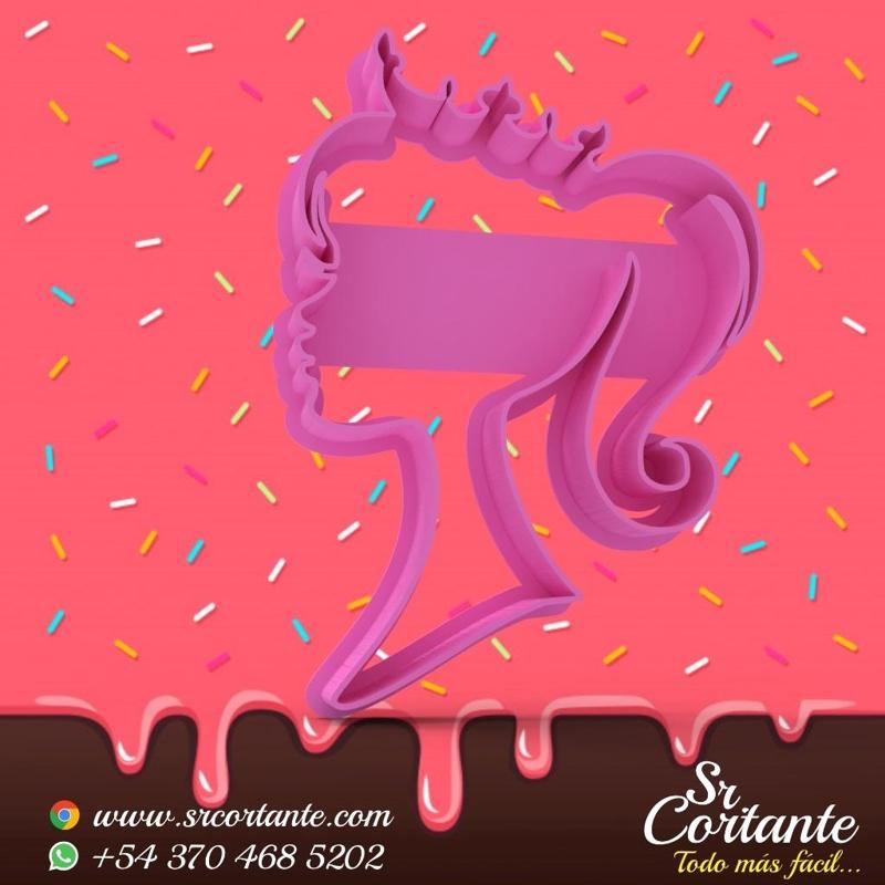 COOKIE CUTTERS - BARBYE CUTTER OF BARBYE COOKIES
