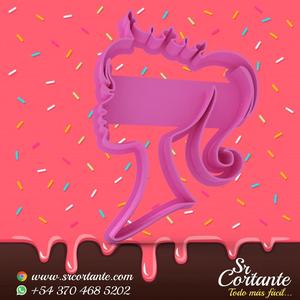 COOKIE CUTTERS - BARBYE CUTTER OF BARBYE COOKIES