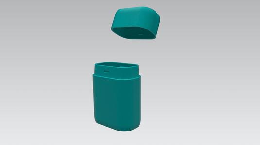 Box With Snap fit Cap