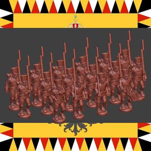 28mm Napoleonic Austrian Hungarian Musketeers 1809-15
