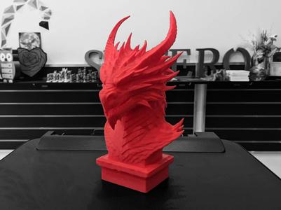 Fire Dragon Bust