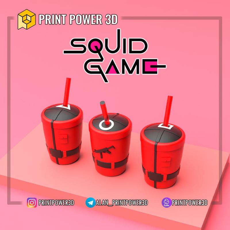 Glass Set squid pack x3