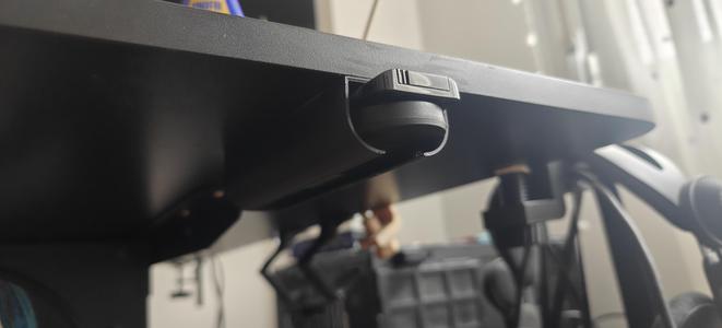 Under desk remote holder - Thinner