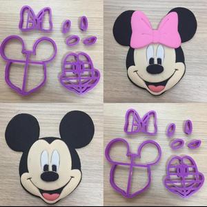 Cutter Mickey and Minnie Mouse Disney 10 cm