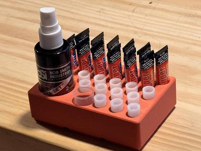 Gridfinity Super Glue Bin