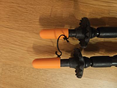 Leki hiking poles cap protection