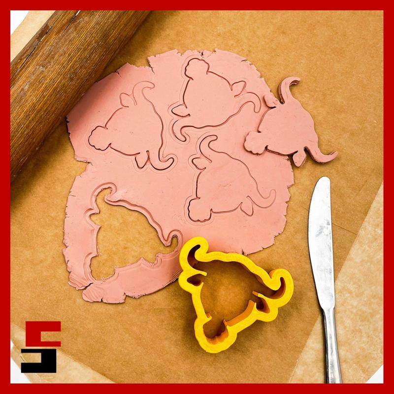 Bull cookie cutter