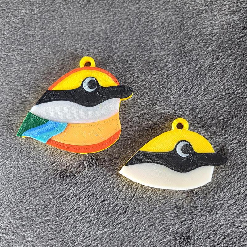 MULTI COLOR-PITTA KEY RING