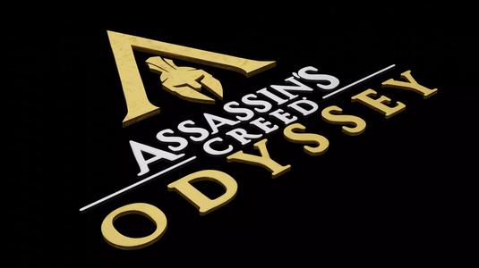 Assassins Creed Odyssey Logo 3D model for 3D print