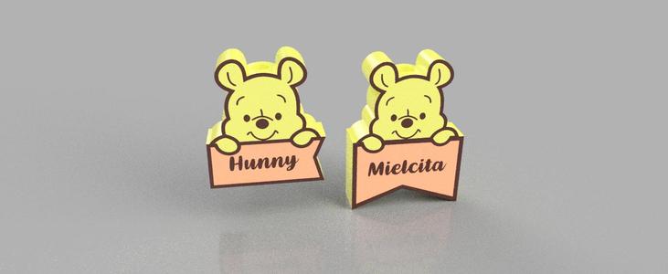 Straw tooper Winnie Pooh