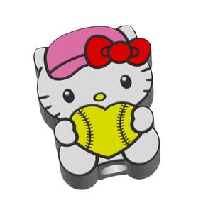 HK Baseball/Softball Straw topper 2 sizes 2 versions 3MF Files included